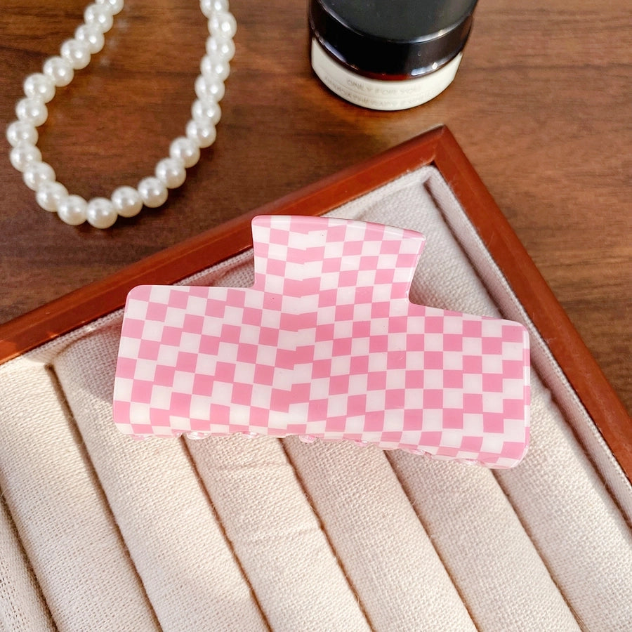 Women's Simple Style Classic Style Color Block Arylic Hair Claws