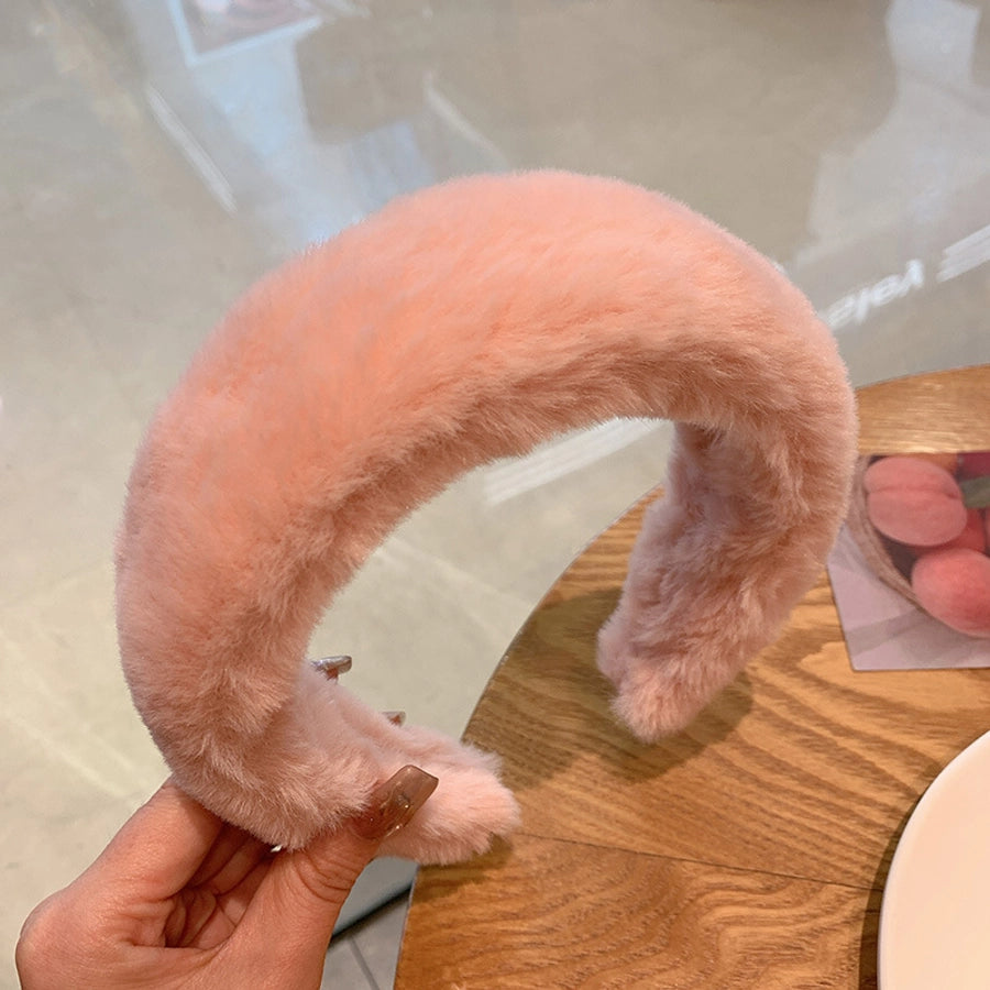 Women's Simple Style Classic Style Solid Color Cloth Hair Band