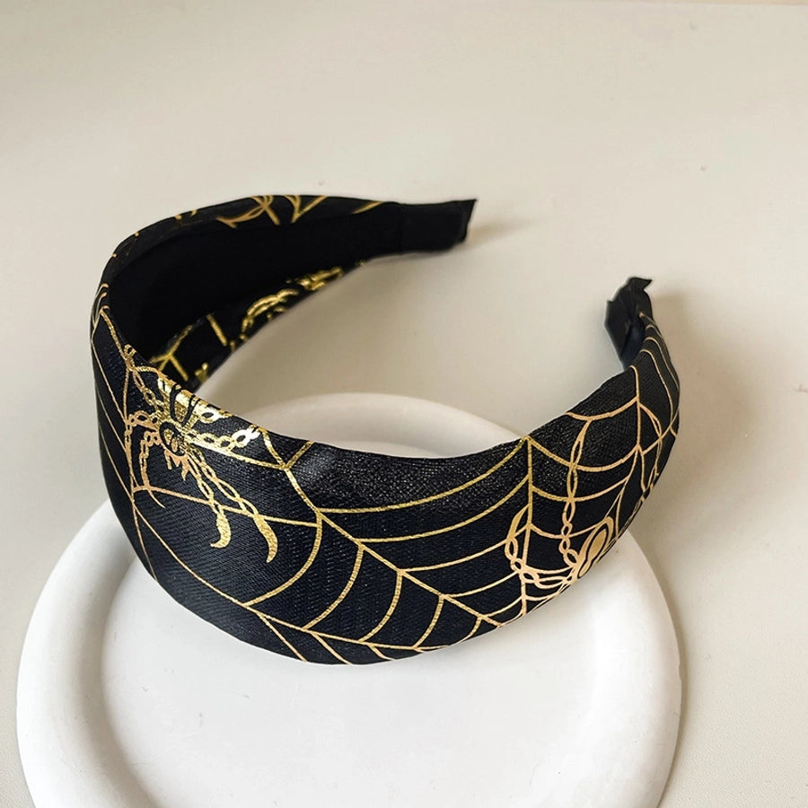 Women's Cool Style Star Spider Spider Web Cloth Hair Band