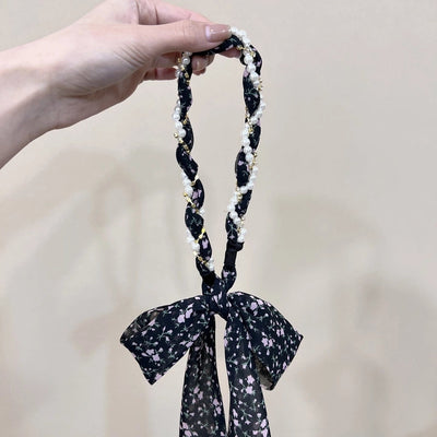 Women's Simple Style Ditsy Floral Cloth Hair Band