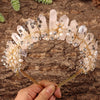Women's Simple Style Classic Style Color Block Alloy Inlay Crystal Rhinestones Hair Band