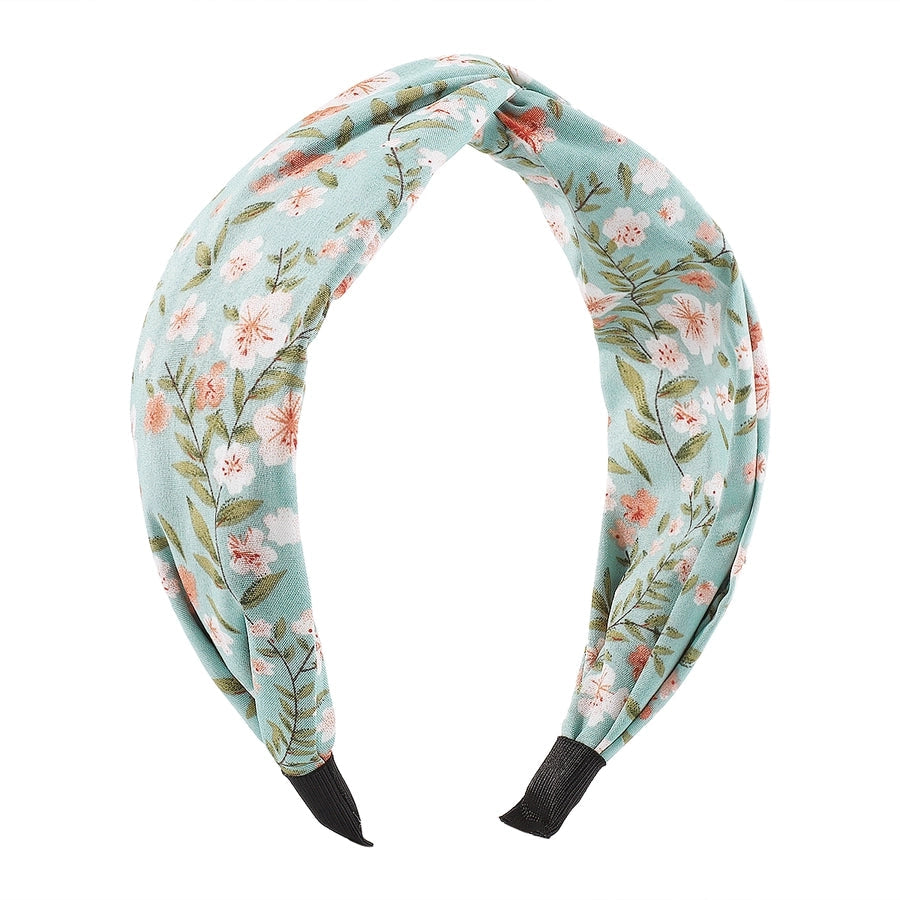women's bohemian beach ditsy floral cloth printing hair band