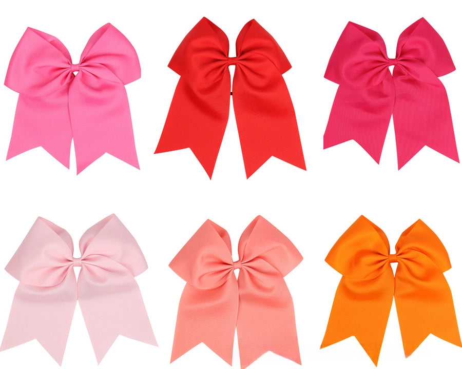 Europe and the United States 8inch large bow rubber band hair band hair rope thread webbing large dovetail headdress manufacturers in stock