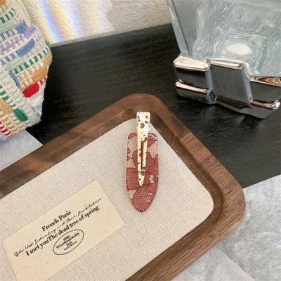 Women's Korean Style Mesh Resin Hair Clip