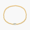Simple Style Rectangle 201 Stainless Steel 304 Stainless Steel 18K Gold Plated Zircon Beaded Chain Bracelets In Bulk