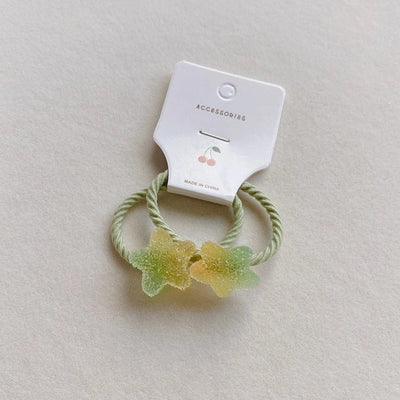 Korean version of the new imitation candy love stars hairpin hairband small cute rubber band headdress baby accessories
