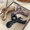 simple style bow knot plastic hair claws