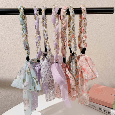 Women's Simple Style Ditsy Floral Cloth Hair Band