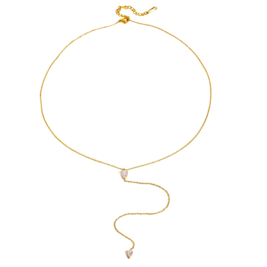 Jewelry Simple Style Letter 304 Stainless Steel Pendant Necklace