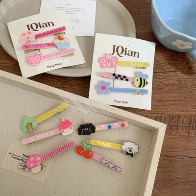 Women's Cute Cartoon Arylic Hair Clip
