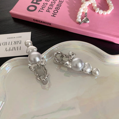 Women's Korean Style Bow Knot Metal Hair Clip