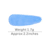 cute solid color alloy cloth hair clip 1 piece
