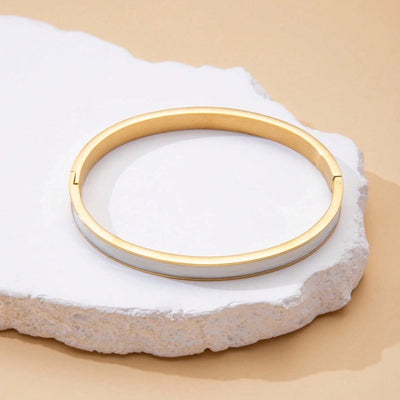 Casual Business Simple Style Geometric 304 Stainless Steel  Bangle