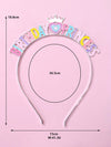 Girl'S Princess Cute Letter Zinc alloy Plating Hair Band