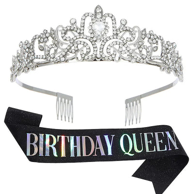 women's simple style solid color alloy plating inlay artificial gemstones crown