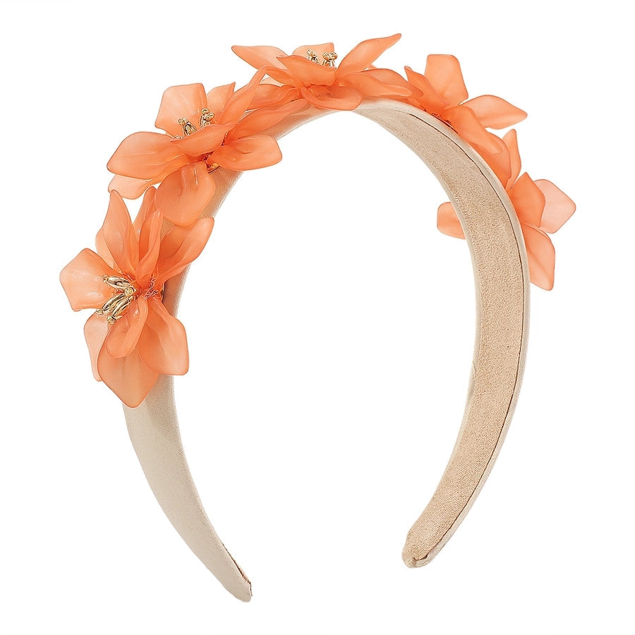 f5594 europe and america cross border fashion design three-dimensional resin flower headband temperament artificial flower headband hair accessories female