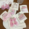 Women's Sweet Korean Style Bow Knot Sequins Hair Clip Hair Tie