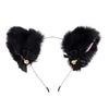 retro cat ears lace handmade hair band 1 piece