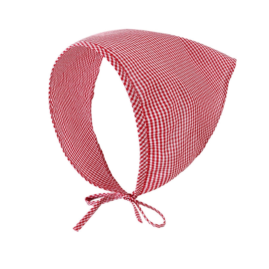 Women's Cartoon Style Plaid Polyester scarf