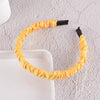fashion candy color solid color sponge wide-sided headband