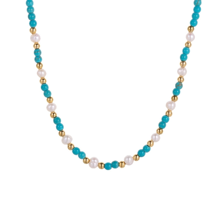 Jewelry Simple Style Heart Shape 304 Stainless Steel 18K Gold Plated Pendant Necklace