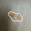 Women's Simple Style Commute Clouds Solid Color Metal Hollow Out Hair Clip