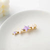 sweet star metal metal hair clip 1 piece