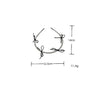 Women's Casual Simple Style Streetwear Bow Knot Iron Hair Band
