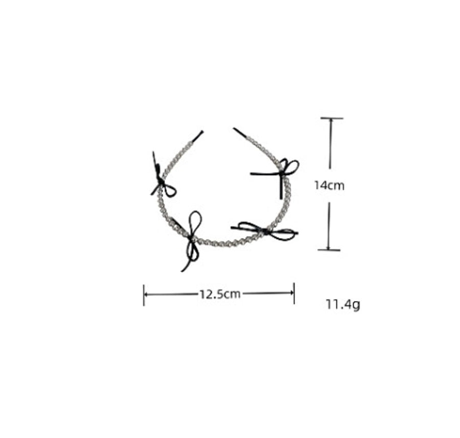 Women's Casual Simple Style Streetwear Bow Knot Iron Hair Band