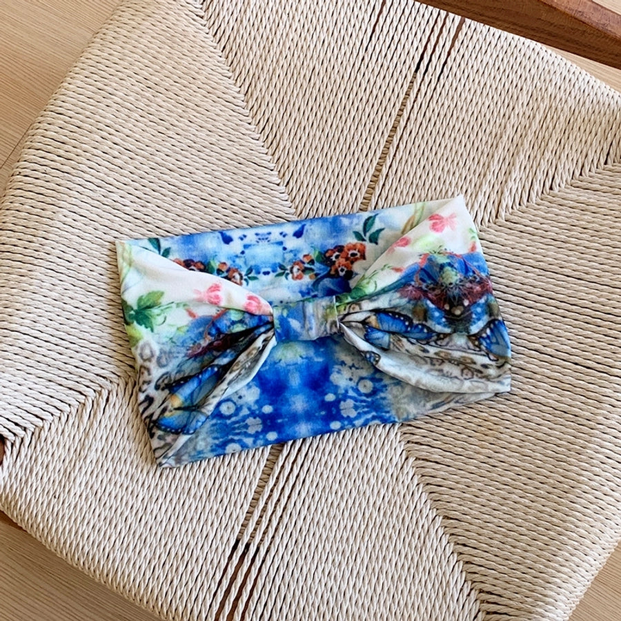 Women's Basic Simple Style Butterfly Hair Band Hair Tie