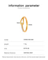 Jewelry Simple Style Commute Water Droplets Solid Color 304 Stainless Steel Rhinestones 18K Gold Plated Round Inlay Rings