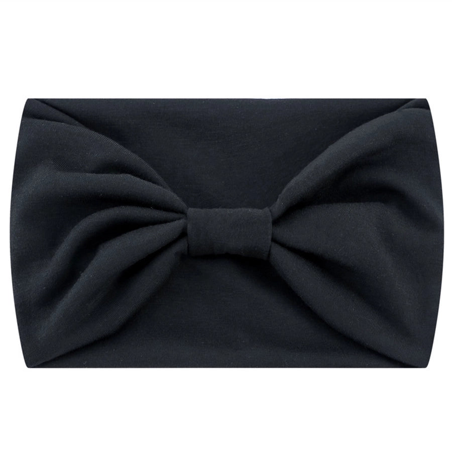 fashion plaid bow knot cloth pleated hair band 1 piece