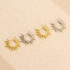 1 Pair Simple Style Classic Style Geometric Plating Copper Earrings
