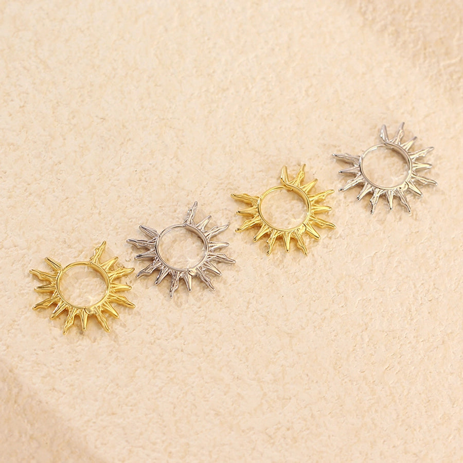 1 Pair Simple Style Classic Style Geometric Plating Copper Earrings