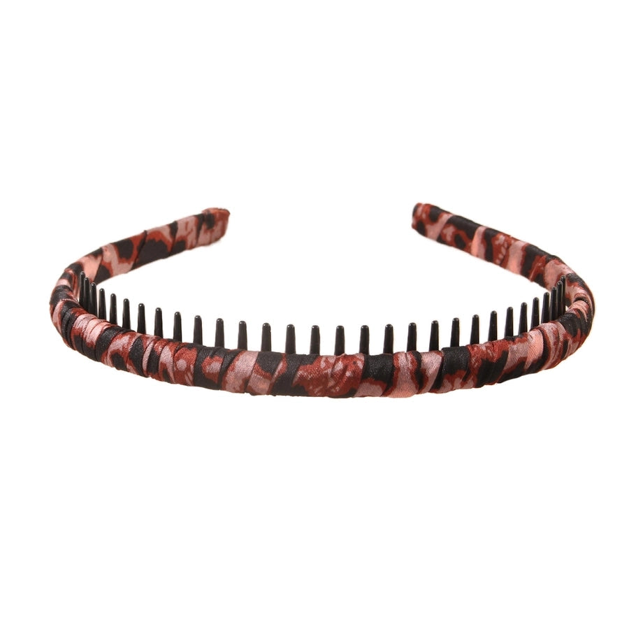 Hot-selling Basic Bangs Broken Hair Band Wash Face Pressure Hair Non-slip Toothed Broken Flower Hair Band Summer Women's Hair Accessories