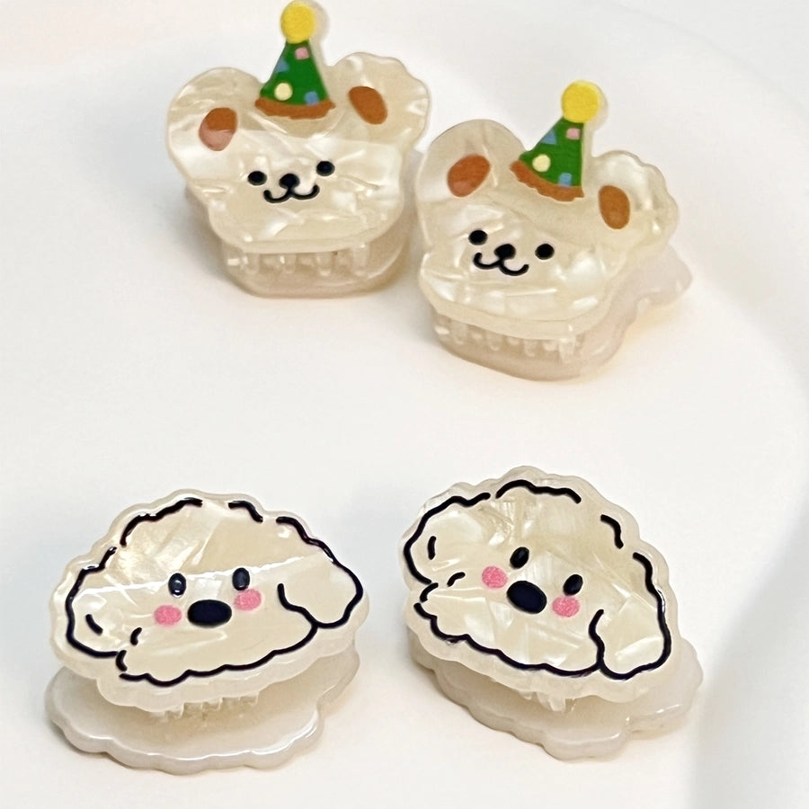 Women's Original Design Cute Animal Acetic acid sheets Hair Claws