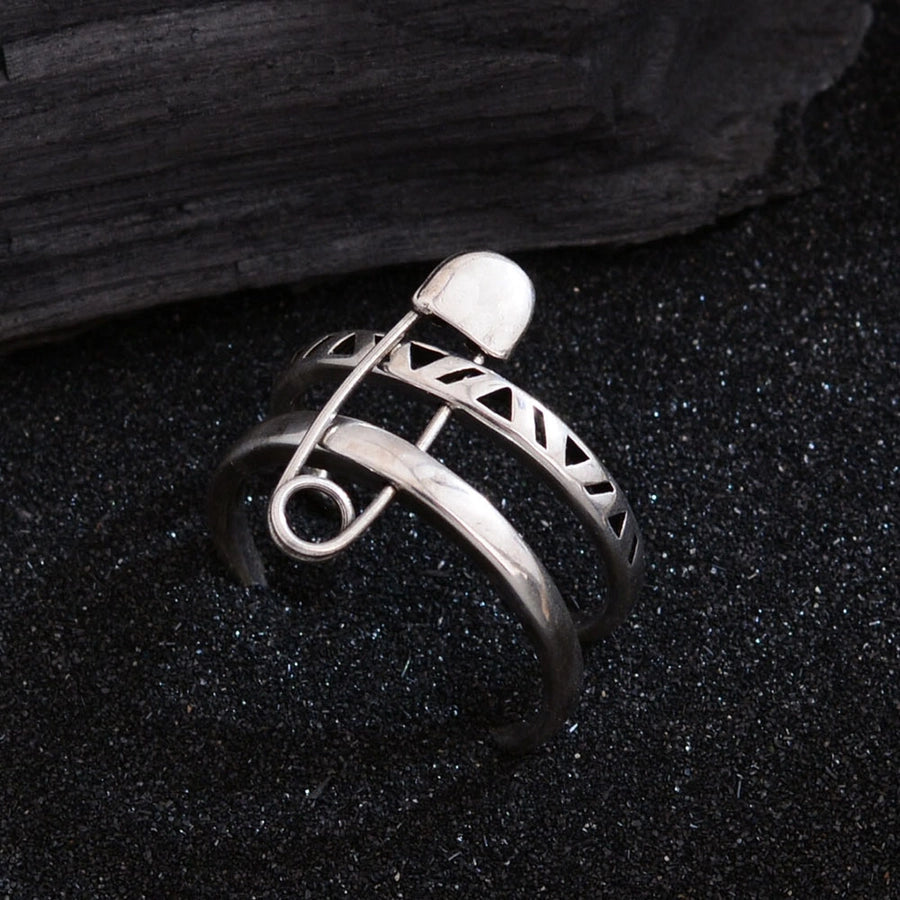 Copper Paper Clip Open Rings