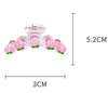 Women's Cartoon Style Peach Strawberry Plastic Resin Hair Claws