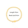304 Stainless Steel Copper Letter Heart Shape Bracelets