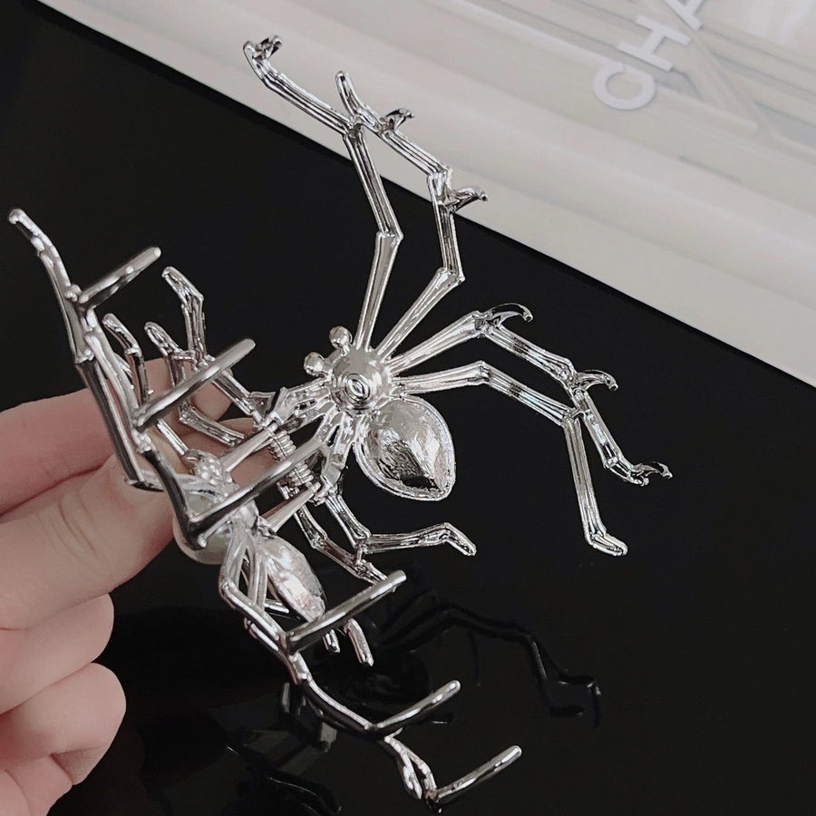 Distinctive Spider Tassel Disc Hair Grab Hair Accessories Back Head Hairpin Children's Hairpin Summer Flower Shark Clip Headwear