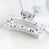 fashion flower plastic handmade hair claws 1 piece