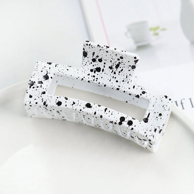 fashion flower plastic handmade hair claws 1 piece