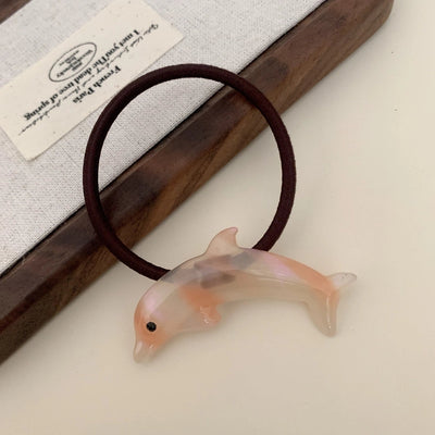 Women's Cute Simple Style Dolphin Acetic acid sheets Hair Tie