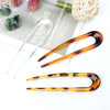 retro u shape pc hair clip 1 piece