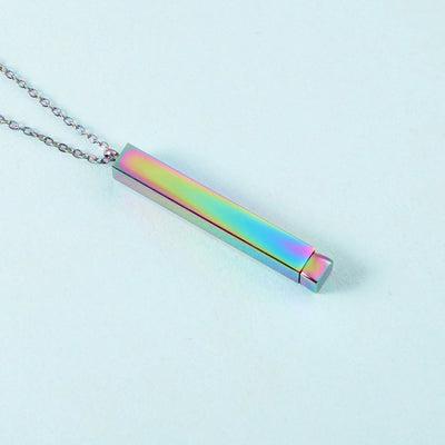 Jewelry Streetwear U Shape 304 Stainless Steel 18K Gold Plated Pendant Necklace