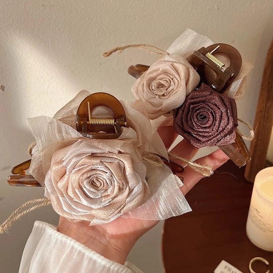 lady rose cloth hair claws