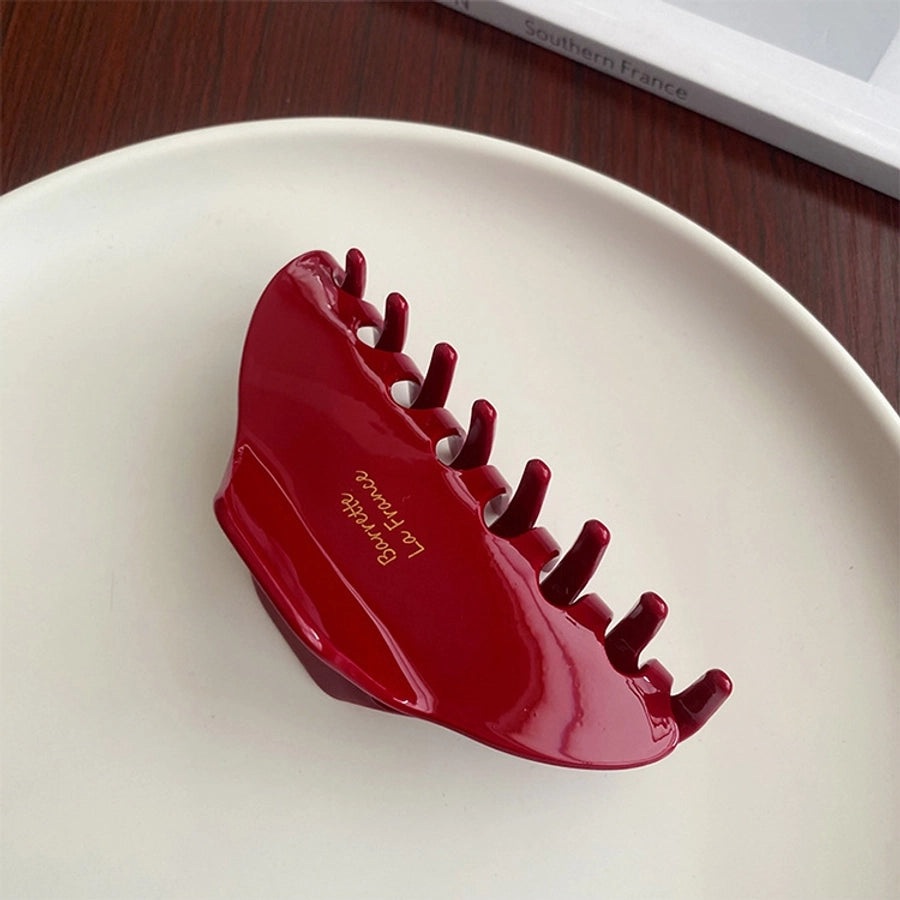 simple style letter acetic acid sheets hair claws