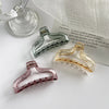 simple crystal transparent hairpin