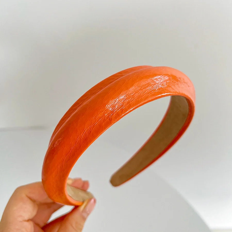 simple style color block cloth handmade hair band