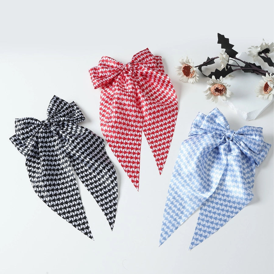 Women's Elegant Streetwear Bow Knot Cloth Hair Clip
